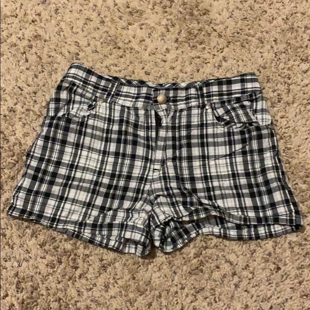 Plaid Shorts